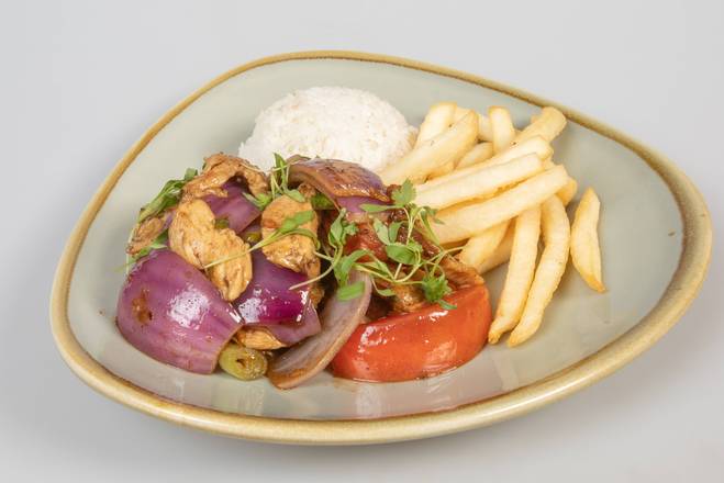Order Chicken Saltado food online from Bocas House store, Doral on bringmethat.com