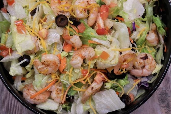 Order SHRIMP SALAD food online from Pepperjax Grill store, Cedar Falls on bringmethat.com