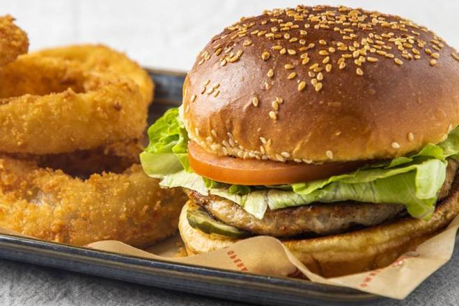 Order Turkey Burger food online from Hof Hut store, Torrance on bringmethat.com