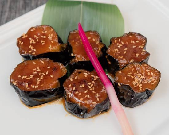 Order Eggplant With Spicy Miso food online from Nobu Miami store, Miami Beach on bringmethat.com