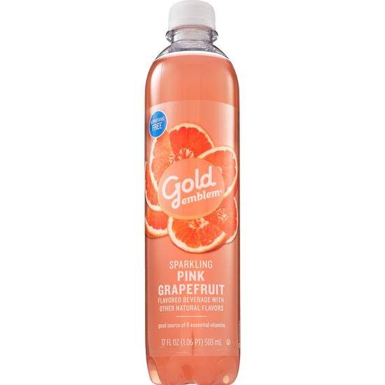 Order Gold Emblem Sparkling Water, Pink Grapefruit food online from Cvs store, SUNNYVALE on bringmethat.com