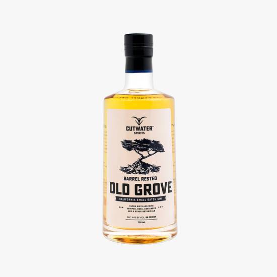 Order Cutwater Barrel Rested Gin food online from The Village Store store, San Diego on bringmethat.com