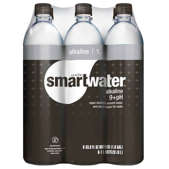 Order Smartwater Alkaline Bottles, 33.8 OZ, 6 PK food online from Cvs store, WAKEFIELD on bringmethat.com