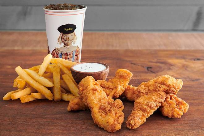 Order 4 pc Chicken Strips Combo food online from Farmer Boys store, Santa Fe Springs on bringmethat.com