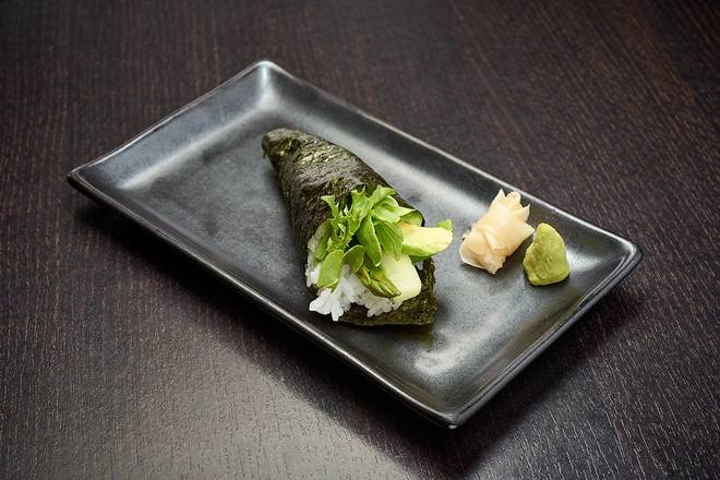 Order VEGETARIAN HAND ROLL food online from RA Sushi Bar Restaurant store, Scottsdale on bringmethat.com