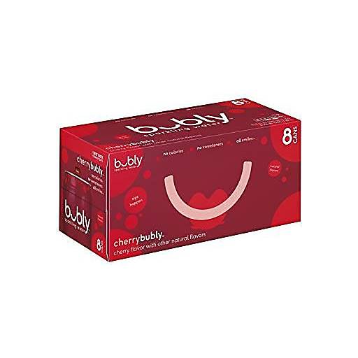 Order Bubly Cherry Sparking Water (8PK 12 OZ) 124515 food online from Bevmo! store, Albany on bringmethat.com