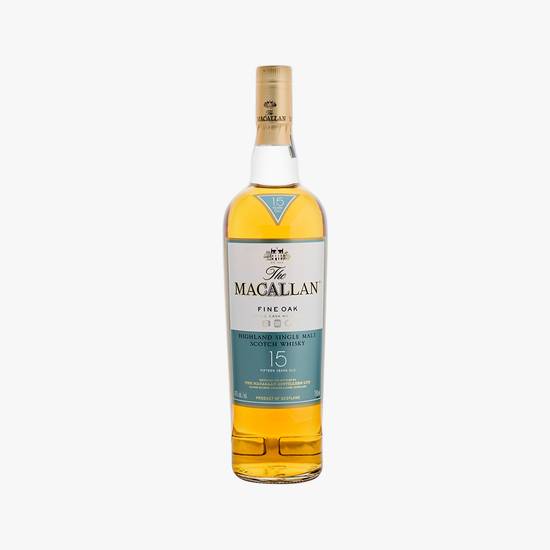 Order Macallan 15 Year Fine Oak Single Malt Scotch Whisky food online from Santa Monica Liquor store, Santa Monica on bringmethat.com