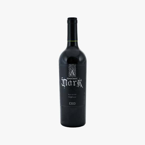 Order Apothic Dark Red Blend food online from Fine Wine & Spirits Warehouse store, Tampa on bringmethat.com