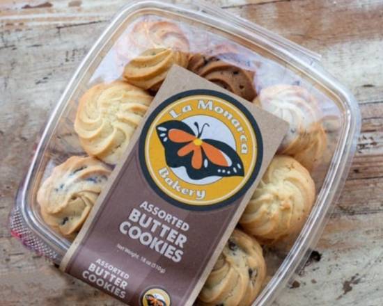 Order Assorted Butter Cookies Box food online from La Monarca Bakery store, Hollywood on bringmethat.com