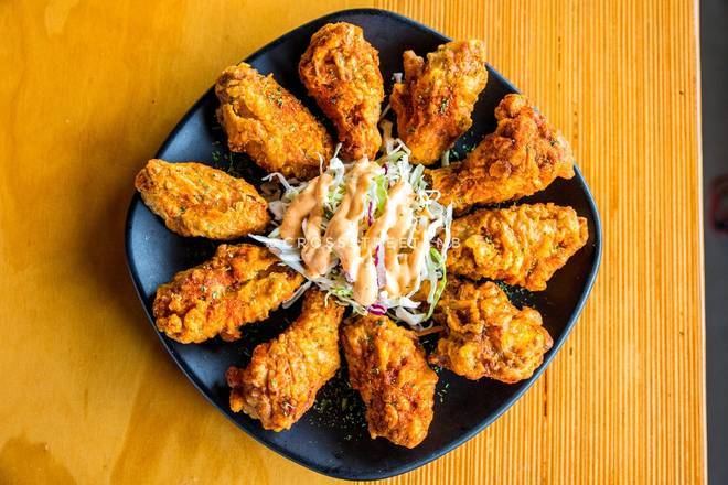 Order Wings (10PCS) food online from Cross Street Chicken And Beer store, Carlsbad on bringmethat.com