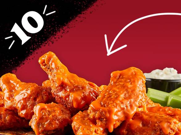 Order 10 Piece Bone-In Wings food online from Primanti Bros store, State College on bringmethat.com