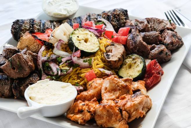 Order Mixed Grill for Two-three food online from Tanoor store, Seattle on bringmethat.com