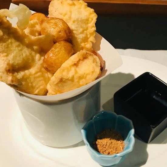 Order Fish and Chips Matsuhisa Style food online from Matsuhisa store, Beverly Hills on bringmethat.com