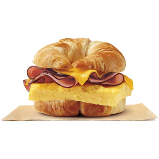 Order Ham, Egg & Cheese CROISSAN WICH® food online from Burger King store, Asheboro on bringmethat.com