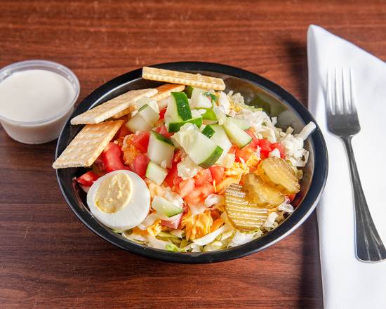 Order Tossed Salad food online from Toms Pizza Shop store, DeLand on bringmethat.com
