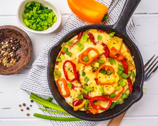 Order Cheese Omelette food online from The Pancake Snob store, New York on bringmethat.com