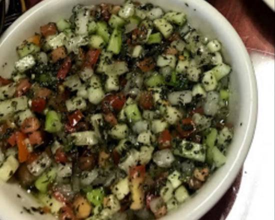 Order Shirazi Salad food online from Darya Restaurant store, Denver on bringmethat.com
