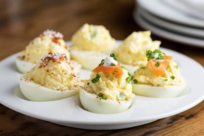Order Combo Devil-ish Eggs food online from Founding Farmers Tysons store, Providence on bringmethat.com