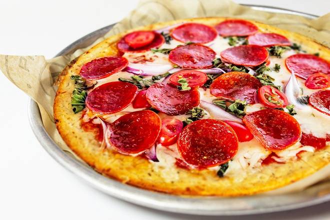 Order Custom Pizza food online from Pieology Pizzeria store, Kailua on bringmethat.com