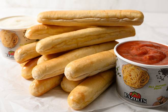 Order Dozen Breadsticks w/ Large Dipping Sauce food online from Fazoli store, Cookeville on bringmethat.com