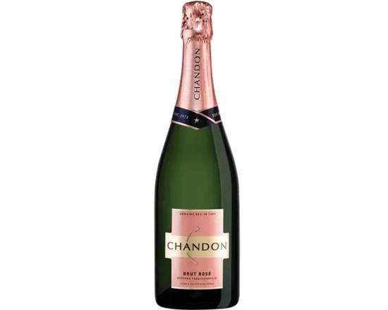 Order Chandon Rosé 750 ml 12.5% food online from Pit Stop Liquor Mart store, El Monte on bringmethat.com