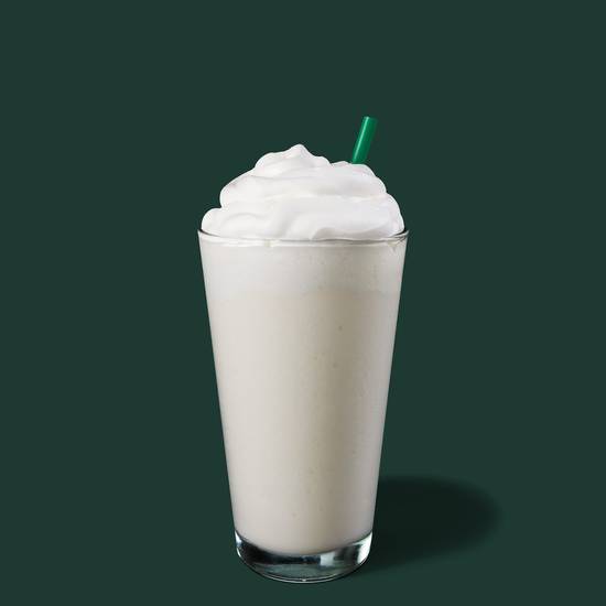 Order White Chocolate Crème Frappuccino® Blended Beverage food online from Starbucks store, Park Ridge on bringmethat.com