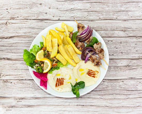 Menu assiette royale