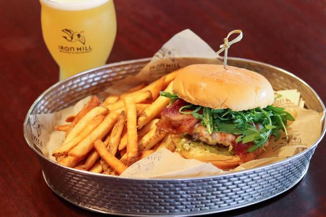 Order Left Coast Turkey Burger food online from Iron Hill Brewery & Restaurant store, Greenville on bringmethat.com