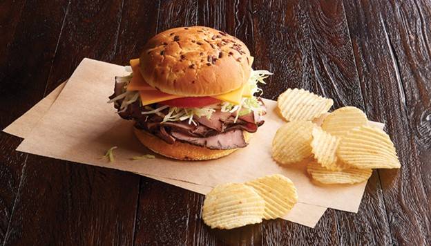 Order Roast Beef Sandwich Regular food online from Jason Deli store, Decatur on bringmethat.com