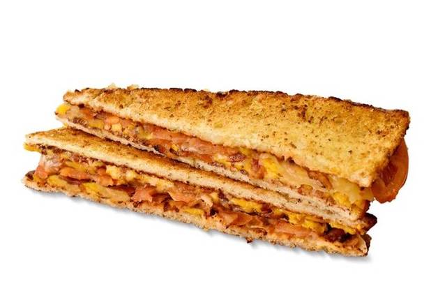 Order Double Bacon and Tomato Grilled Cheese food online from Quiznos store, Denver on bringmethat.com
