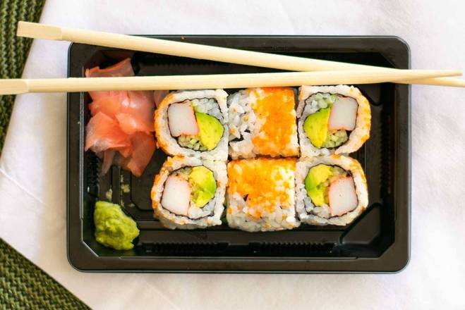 Order California Roll food online from Poseidon Oyster Sushi Bar store, New Orleans on bringmethat.com