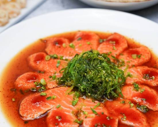 Order Salmon Ponzu food online from Sushi Maki store, Miami on bringmethat.com