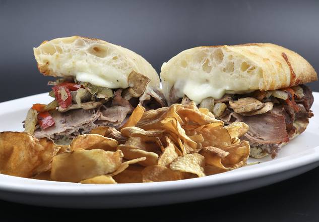 Order Metro Steak and Cheese Sandwich food online from Boombozz Taphouse store, Louisville on bringmethat.com