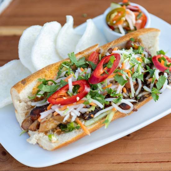Order Banh Mi Sandwich food online from Gingergrass store, Los Angeles on bringmethat.com