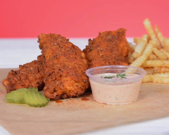Order Nash's Two Tenders Combo food online from Nash's Hot Chicken store, Nashville on bringmethat.com