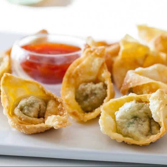 Order 6. Fried Wonton food online from Excel Chinese Restaurant store, South Chesterfield on bringmethat.com