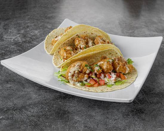 Order Baja Shrimp Tacos food online from Apollo's Bistro store, Apollo Beach on bringmethat.com