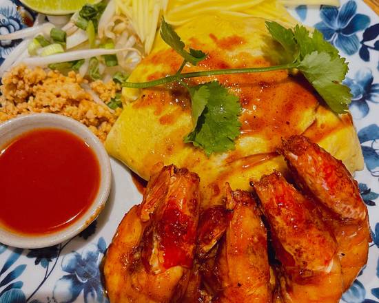 Order Pad Thai Big Shrimp -GF food online from Jai Dee Restaurant store, New York on bringmethat.com