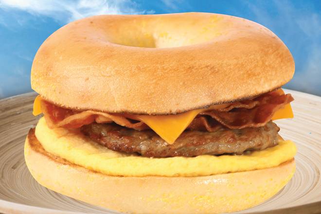 Order Supreme Sunrise food online from The Great American Bagel store, Oak Lawn on bringmethat.com