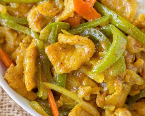 Order Curry Chicken food online from China A Go Go store, Las Vegas on bringmethat.com