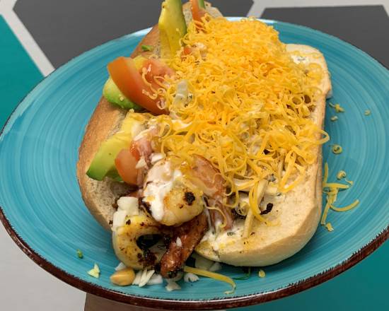Order Los Roques ( Seafood Sandwich) food online from Plaza Venezuela store, Miami on bringmethat.com