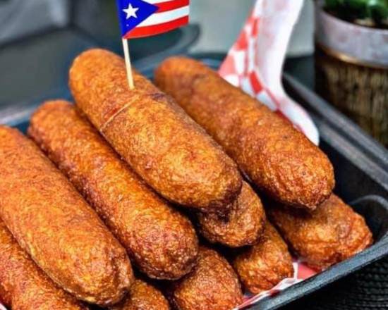 Order Green Banana Fritter food online from VenPaca Food Truck store, Melbourne on bringmethat.com