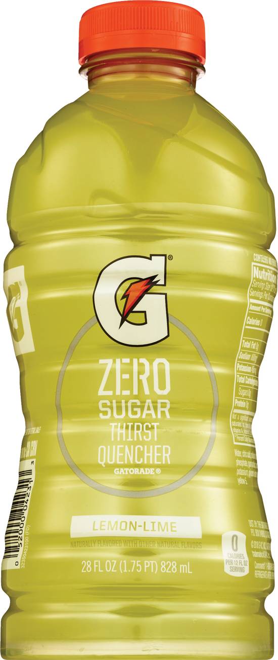Order Gatorade Zero Sugar Thirst Quencher, Lemon-Lime, 28 OZ food online from Cvs store, WESTON on bringmethat.com