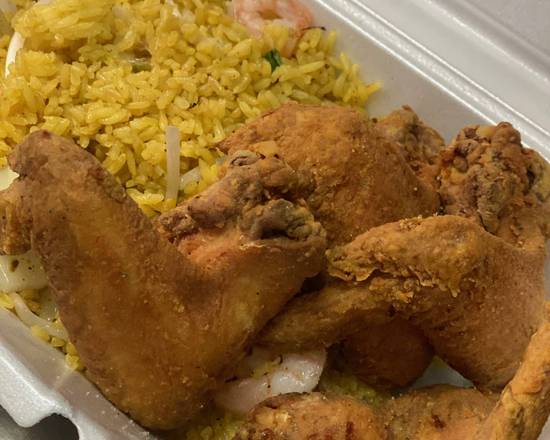 Order 4 halal chicken wings  food online from Halal Fusion Chinese Restaurant store, Philadelphia on bringmethat.com