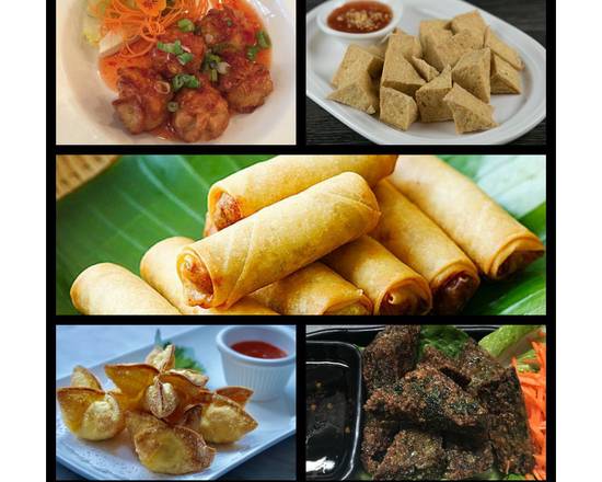 Order Appetizer Sampler food online from Red basil thai kitchen store, Long Island City on bringmethat.com