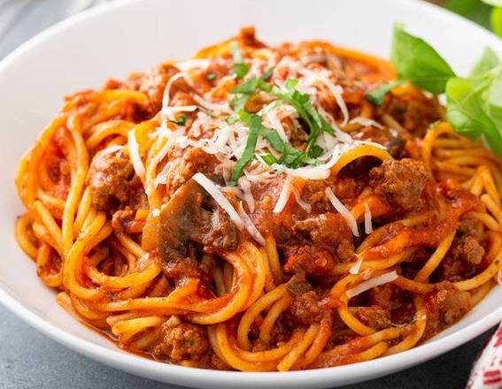 Order Spaghetti food online from Mama Mia Italian Cuisine store, Knoxville on bringmethat.com