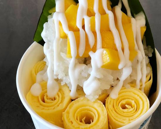 Order Mango Sticky Rice food online from Iceny Atlanta Ice Cream store, Doraville on bringmethat.com