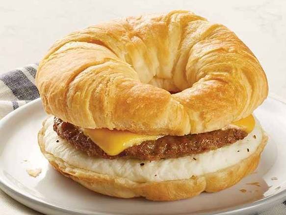 Order Sausage, Egg ＆ Cheese Sandwich food online from The Royal Breakfast store, Fort Myers on bringmethat.com
