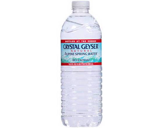 Order Crystal Geyser Spring Water 16.9oz food online from George's Market store, San Francisco on bringmethat.com