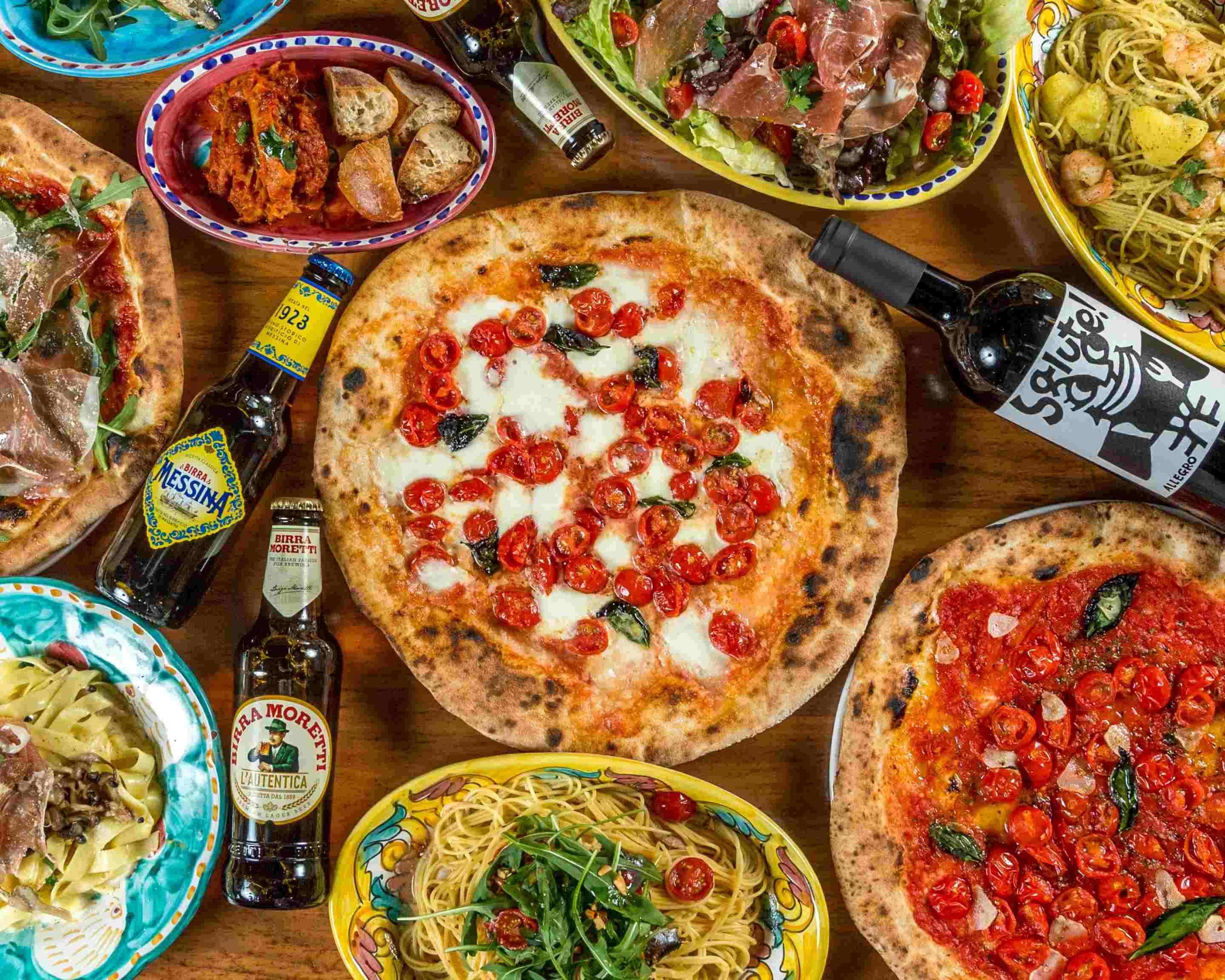 大衆イタリア食堂アレグロ天満店 Trattoria Pizzeria Allegro Tenmaの出前 宅配 テイクアウトメニュー ウーバーイーツ